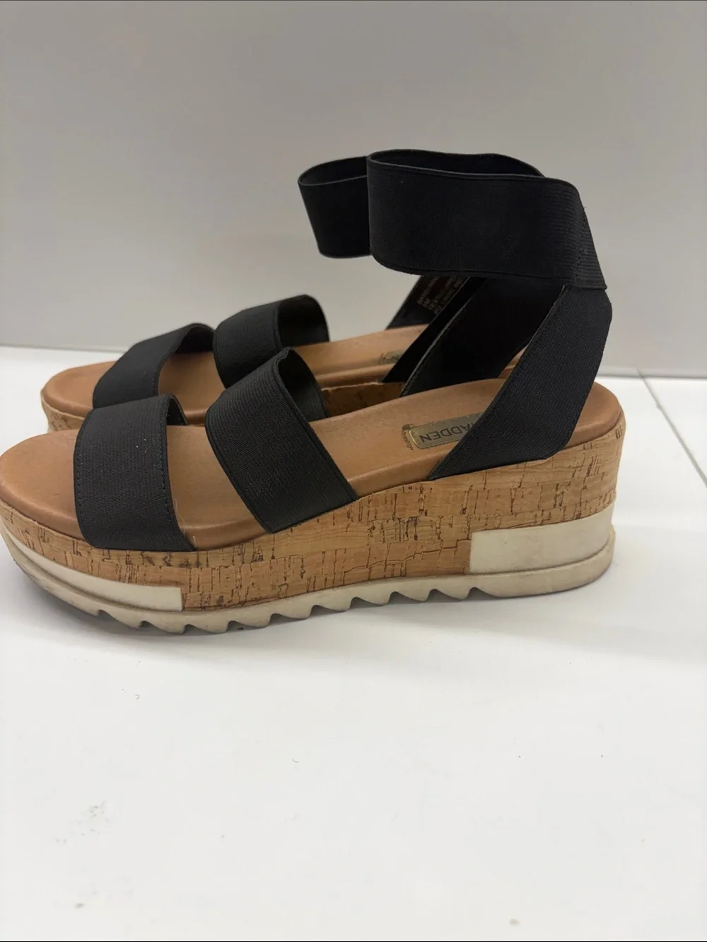 Used Steve Madden Bandi Sandal in Black Women’s size 7
